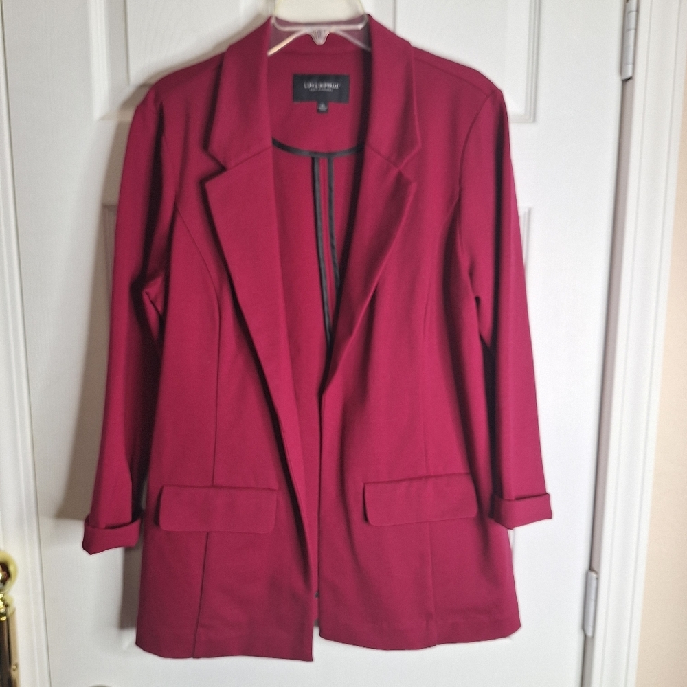 Liverpool LA Boyfriend Women's Open-Front Blazer Jacket